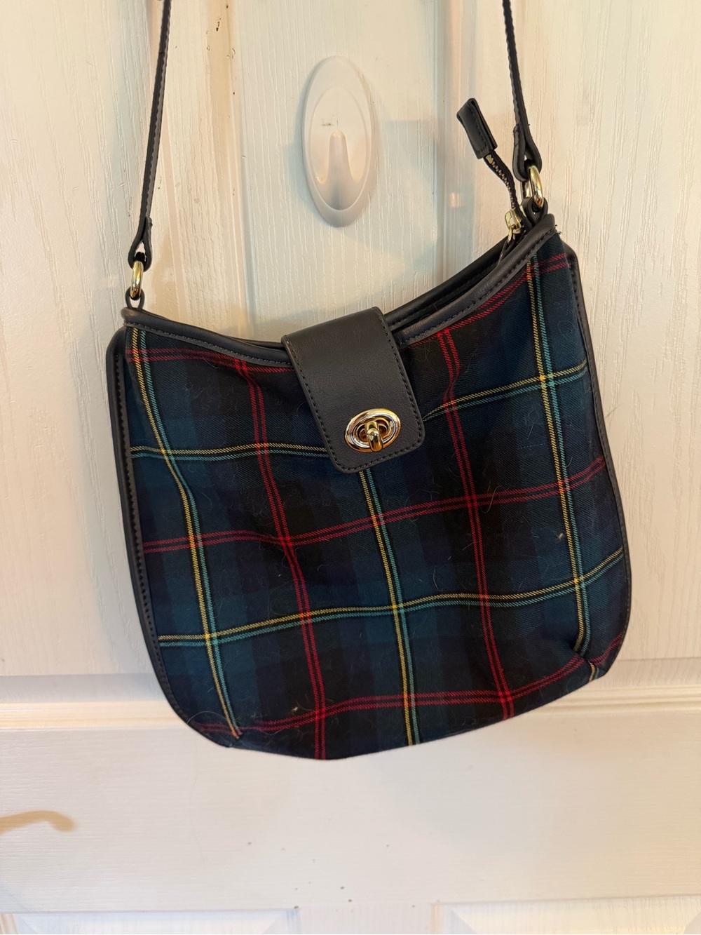Talbots Tartan Handbag